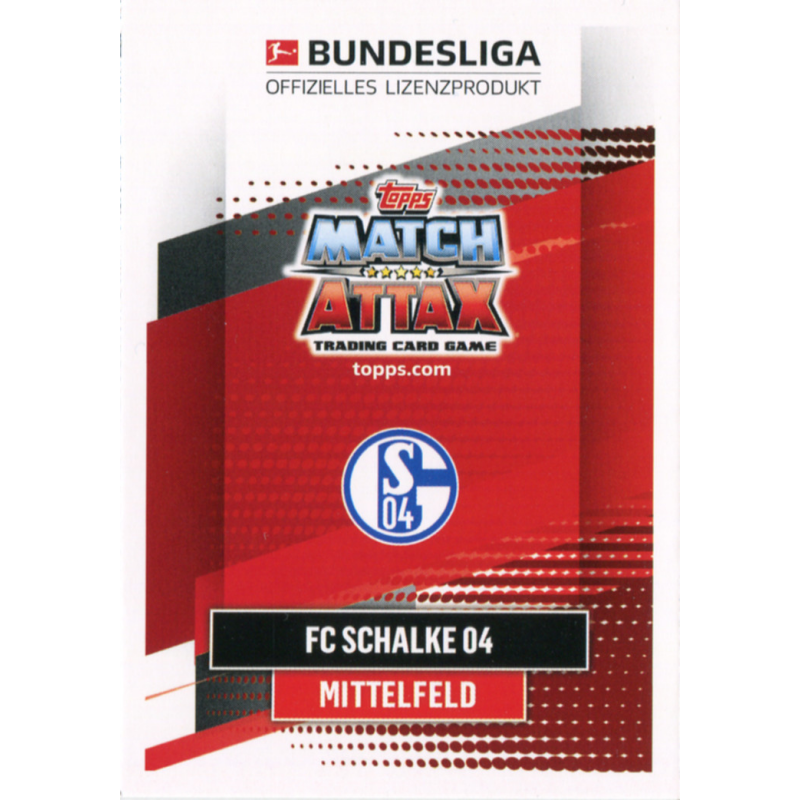 Match Attax Bundesliga 20 21 287 Suat Serdar 0 39