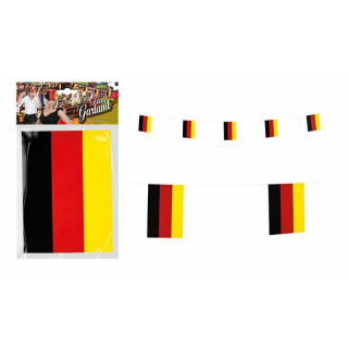 Flaggengirlande Deutschland 6 m