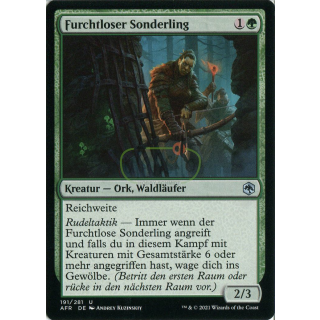 Furchtloser Sonderling