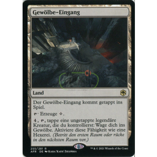 Gewölbe-Eingang