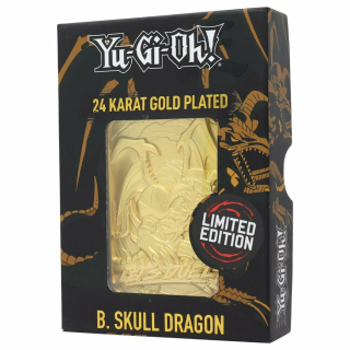 Yu-Gi-Oh! Limited Edition 24K Gold Plated Collectible - B. Skull Dragon