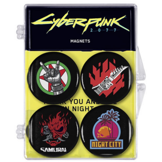 Cyberpunk 2077: Magnet 4-pack