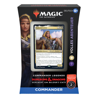 Commander Legends: Schlacht um Baldurs Gate Commander Deck Volles Abenteuer - deutsch