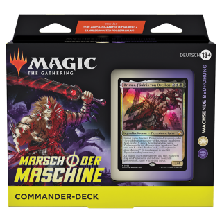 Marsch der Maschine Commander-Deck Wachsende Bedrohung - DE