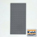 Kiddicraft Stackable Baseplate 16 x 32 Noppen (12,7 x 25,5cm) Hellgrau