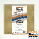 Kiddicraft Stackable Baseplate 32 x 32 Noppen (25,5 x 25,5cm) Tan / Beige