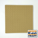 Kiddicraft Stackable Baseplate 32 x 32 Noppen (25,5 x 25,5cm) Tan / Beige