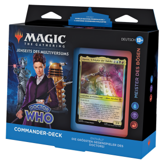 Jenseits des Multiversums: Doctor Who™ Commander Deck - Die Meister des Bösen - DE