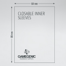 Gamegenic - Closable Inner Sleeves (100 Sleeves)