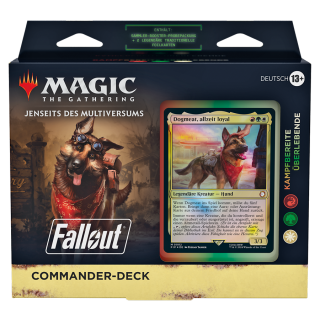 Jenseits des Multiversums: Fallout® - Commander-Deck - Kampfbereite Überlebende - deutsch