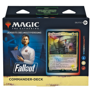 Jenseits des Multiversums: Fallout® - Commander-Deck - Wissenschaft! - deutsch