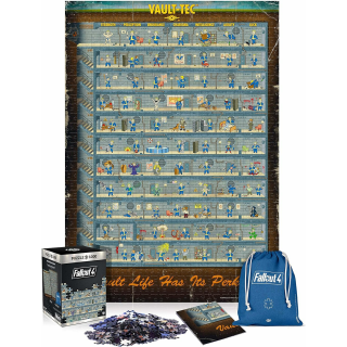 Fallout 4 Perk Poster Puzzle 1000 Teile