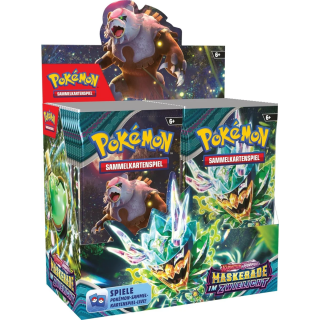 Pokémon - Karmesin & Purpur 06 - Maskerade im Zwielicht - Booster-Display (36 Booster) - deutsch