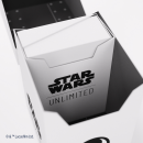 Star Wars: Unlimited Soft Crate Deck-Box - weiß / schwarz