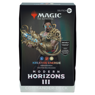 Modern Horizons 3 - Commander-Deck - Kreative Energie - deutsch