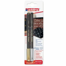 edding Color Pens 1200 Metallic gold/silber 2 Stück