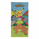 Pokémon Premium Handtuch Starter Pokemon 70 x 140 cm