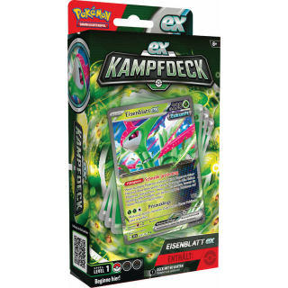 Pokèmon - ex-Kampfdeck Eisenblatt-ex - deutsch