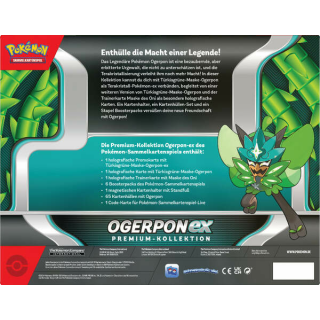 Pokémon - Premium-Kollektion Ogerpon-ex - deutsch