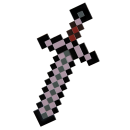 Minecraft Kunststoff-Replik Nether Sword 51 cm