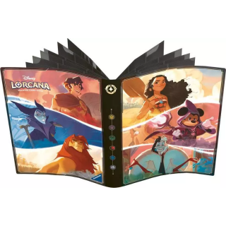 Disney Lorcana: Sammelalbum Micky, Vaiana, Cruella De Vil