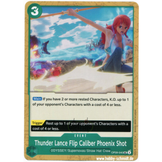 OP09 - 040 - Thunder Lance Flip Caliber Phoenix Shot - EN