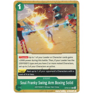 OP09 - 041 - Soul Franky Swing Arm Boxing Solid - EN