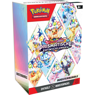 Pokémon - Karmesin & Purpur 08.5 - Prismatische Entwicklungen - Boosterbundle - deutsch