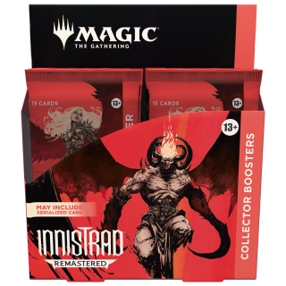 Innistrad Remastered - Sammler-Booster-Display (12 Sammler-Booster) - englisch