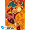 Pokémon - Poster Typ Feuer (91,5x61cm)